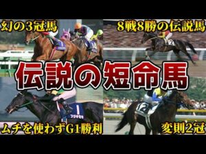 【競馬】短命で現役を終えた幻の伝説馬7選
