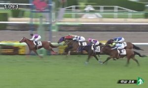 【競馬】中山5Ｒ3歳1勝クラス　武豊騎乗のジャスパークローネが逃げ切りＶ