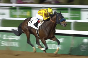 ダンシングプリンス、短距離ダート馬過去最高117のレーティング獲得で暫定世界15位に