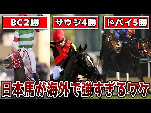 【競馬】日本馬が海外で大暴れ！強さの理由を解説します。