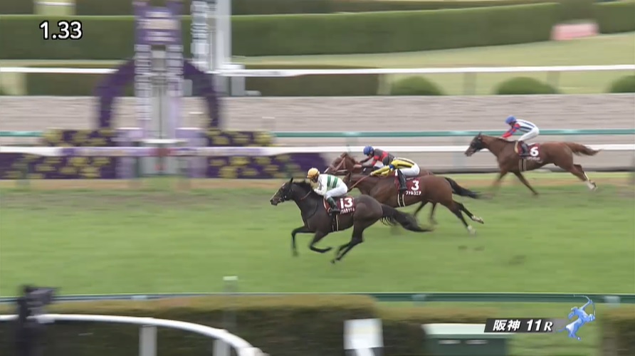 【マイラーズカップ2022】結果・動画/ソウルラッシュが４連勝で重賞初V