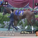 アートハウス7着 川田将雅騎手「調教の段階からバランスの悪さを感じていました」