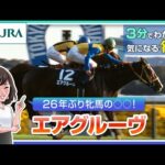 【3分でわかる】エアグルーヴ・26年ぶり牝馬の○○! | JRA公式