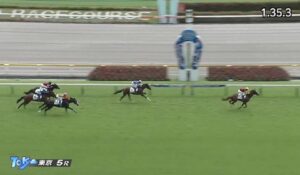 【競馬】東京5Ｒ新馬戦　武豊騎乗のエゾダイモンは4着に敗れる