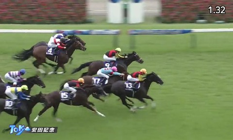 【競馬】安田記念は池添騎乗のソングラインがＶ