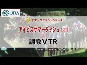 【調教動画】2022年 アイビスサマーダッシュ｜JRA公式