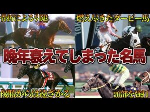 【競馬】晩年衰えてしまった名馬7選