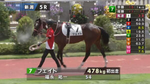 【新潟5R新馬戦】フェイト＆福永騎手がｷﾀ━━━━(ﾟ∀ﾟ)━━━━!!