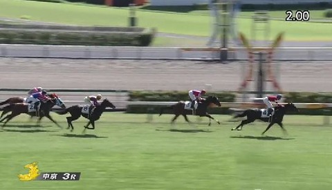 【競馬】中京3Ｒ2歳未勝利戦　武豊騎乗のエゾダイモンがＶ