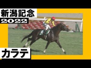 10番人気カラテが重賞２勝目！3連単は70万円超え【新潟記念2022】