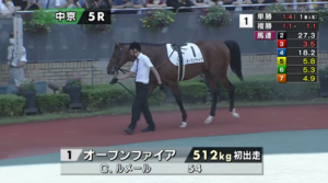 【日曜中京5R新馬戦】オープンファイア＆ルメール騎手がｷﾀ━━━━(ﾟ∀ﾟ)━━━━!!