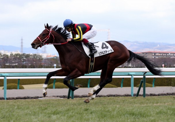 フットワークで大物と思った馬