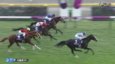 【競馬】天皇賞・秋はルメール騎乗のイクイノックスがＶ