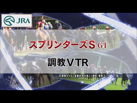 【調教動画】2022年 スプリンターズステークス｜JRA公式