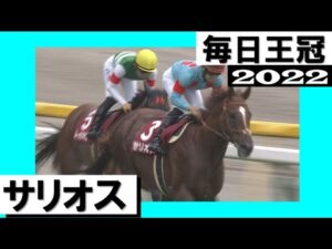 サリオスがレコードで2年ぶりの勝利！【毎日王冠2022】
