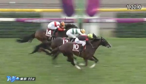 【競馬】富士Ｓは藤岡佑騎乗のセリフォス がＶ