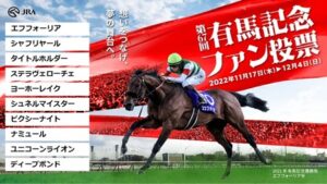 ●有馬記念の投票は済ませたか？
