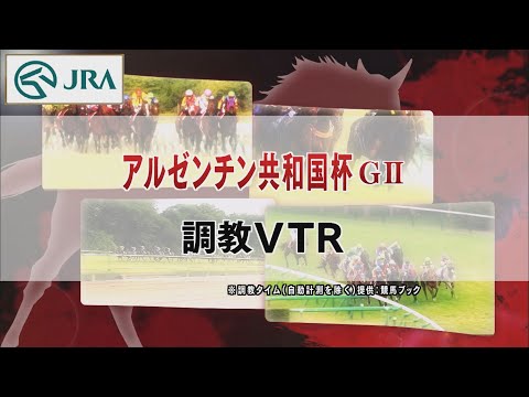 【調教動画】2022年 アルゼンチン共和国杯｜JRA公式