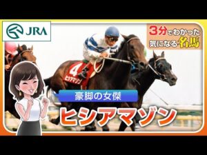 【3分でわかる】ヒシアマゾン・豪脚の女傑 | JRA公式