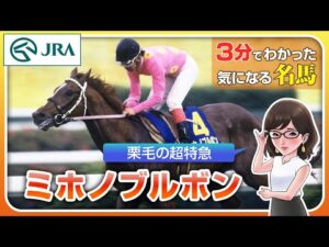 【3分でわかる】ミホノブルボン・栗毛の超特急 | JRA公式