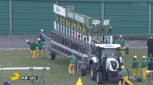 【日曜中京12R】セイクリッド、ゲートから出ずに競争中止