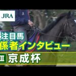 【注目馬 関係者インタビュー】2023年 京成杯|JRA公式