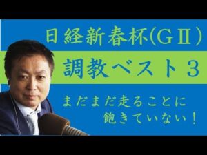 《日経新春杯 調教ベスト３》調教が最も良かった馬は？競馬エイト・高橋賢司トラックマンが解説