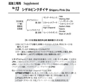 シゲルピンクダイヤwww