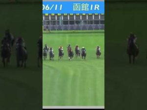 スタート直後にジョッキーを振り落として、好位置を取る！