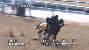 【共同通信杯2023】追い切り/動きを見極め勝利に近づけ