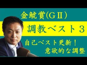 《金鯱賞(ＧⅡ) 調教ベスト３》調教が最も良かった馬は？競馬エイト・高橋賢司トラックマンが解説