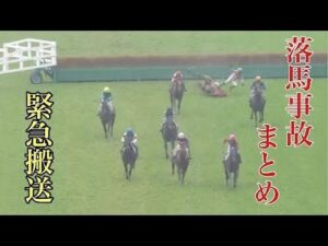 1レースで複数の競走馬が競走を中止してしまう