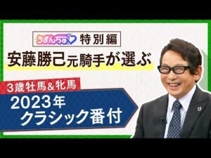 うまんちゅ特別編！アンカツの2023年牡馬・牝馬 クラシック番付