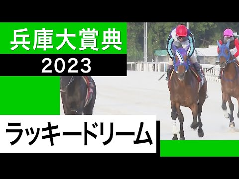 単勝1.1倍の断然人気に応えラッキードリームが完勝！【兵庫大賞典2023】