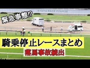 騎乗停止が出たレースまとめ！幅寄せ、落馬、蛇足、緊急搬送⁉