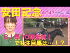 【「チャンスがあるとしたら今回しかない！」条件が揃った○○！馬券的な妙味も考えて…】安田記念(GⅠ)を元ジョッキーの細江純子さんが徹底解説！＜細江純子のネタ帳＞