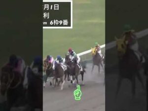 横山典弘騎手の直線一閃🏇ここからくるのか‼️