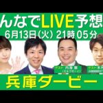 【無料配信】ミルクボーイ内海参戦!兵庫ダービー みんなでLIVE予想会