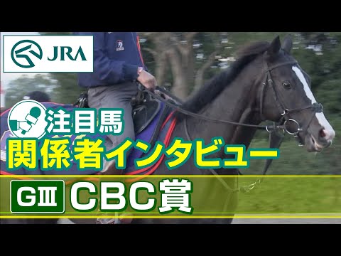 【注目馬 関係者インタビュー】2023年 CBC賞｜JRA公式