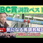 【メンバーシップ限定】ベスト3に入らなかった馬の調教を解説!<CBC賞(GⅢ)>