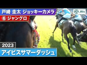 【2023年 アイビスサマーダッシュ ジョッキーカメラ】ジャングロ騎乗の戸崎圭太騎手ジョッキーカメラ映像を公開｜JRA公式