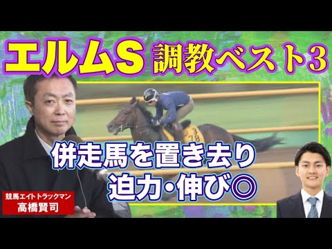 【「馬券的にも頭で買うのがおもしろそう」】競馬エイト・高橋賢司トラックマンの調教解説＜エルムステークス（GⅢ）＞