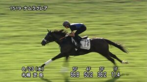 【キーンランドカップ2023】追い切り/調教を見てわかる事