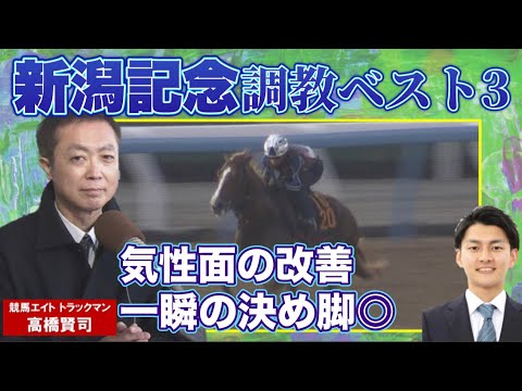 【陣営の本気度が伝わる調教】競馬エイト・高橋賢司トラックマンの調教解説＜新潟記念（GⅢ）＞