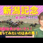 【「○○×○○は魅力でしかない!」馬券的にもおもしろい馬は!?】新潟記念(GⅢ)を元ジョッキーの細江純子さんが徹底解説!<細江純子のネタ帳>