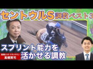 「追い切りを見た瞬間に決めた！」競馬エイト・高橋賢司トラックマンの調教解説＜セントウルステークス（GⅡ）＞