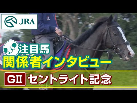 【注目馬 関係者インタビュー】2023年 セントライト記念｜JRA公式