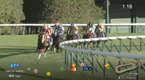 ジャックドール　1000メートル通過 57.7