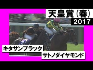 【現役最強馬決定戦】2017年 天皇賞(春)GⅠ キタサンブラック VS サトノダイヤモンド　実況：吉原功兼【カンテレ公式】