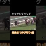 キタサンブラックが重賞制覇!最後まで伸び切るレース